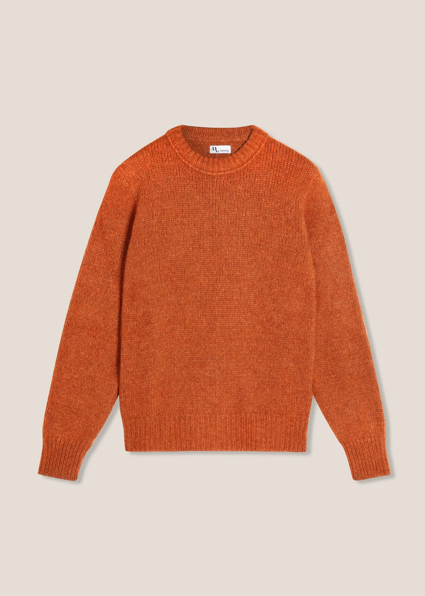 AAPPIO ORANGE WOOL AND ALPACA SWEATER