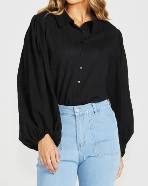 ADELINE SHIRT - Black