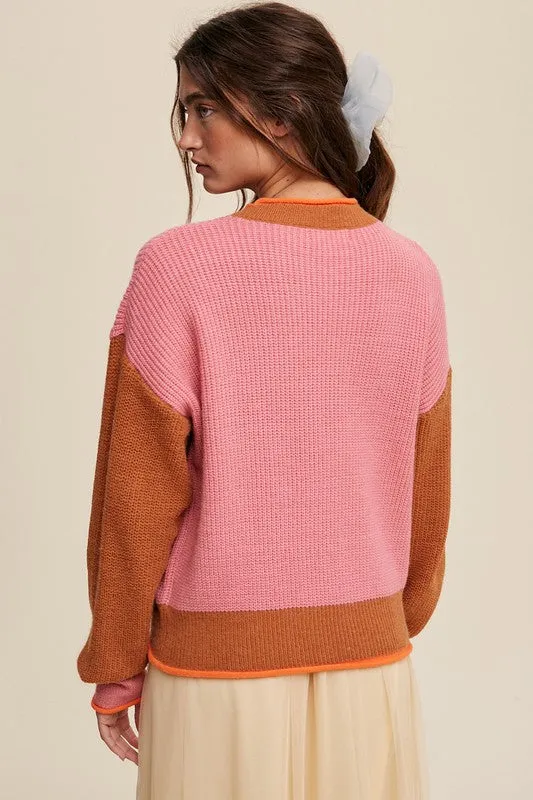 Alice Color Block Sweater