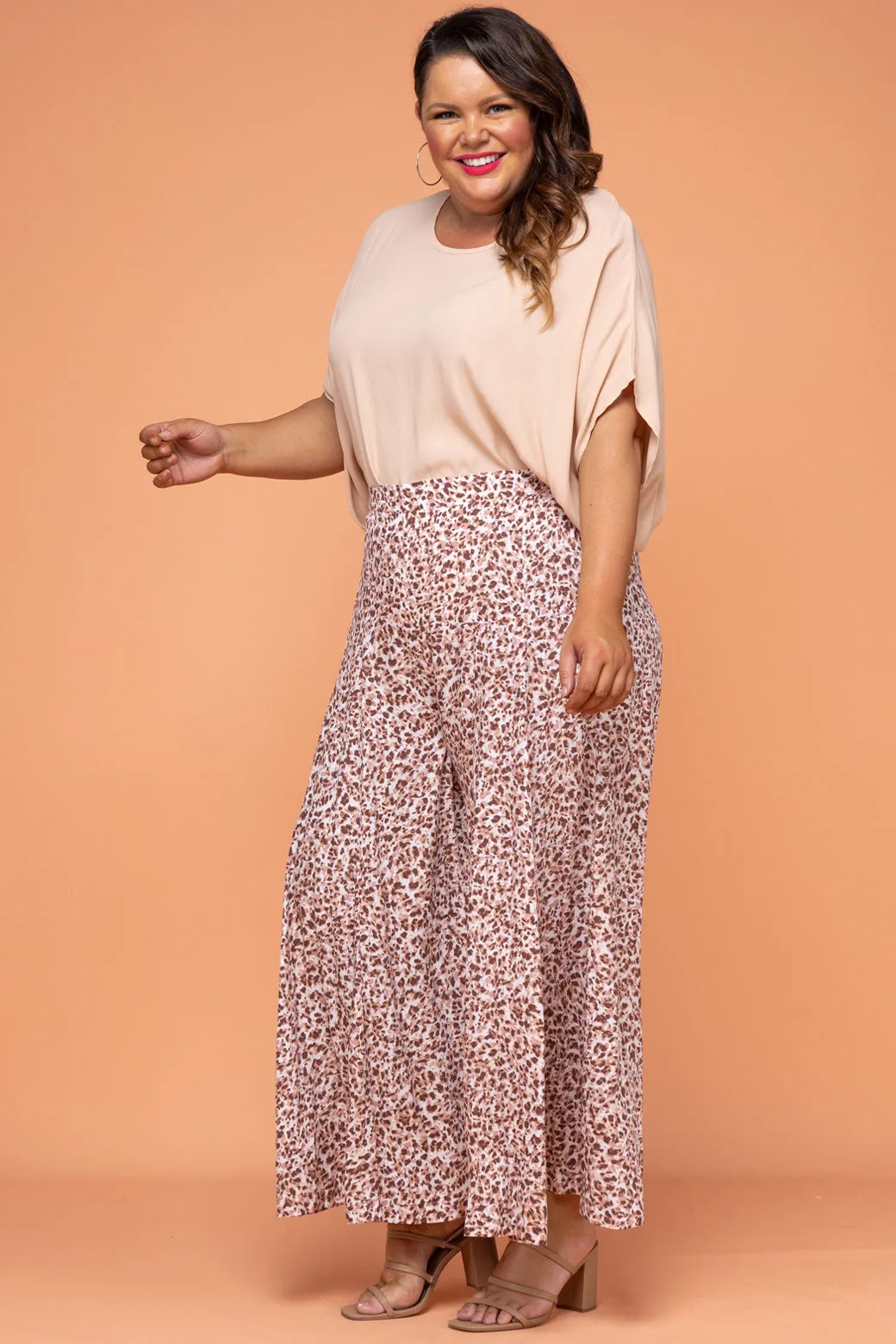 Brodie Drape Top Blush