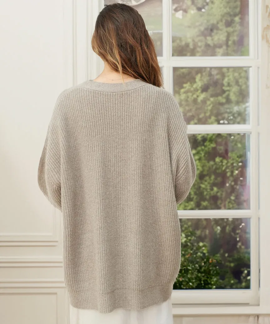 Cashmere Cocoon Cardigan