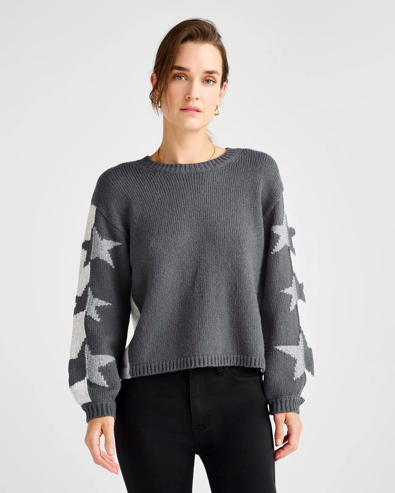 Coming And Going Star Sweater