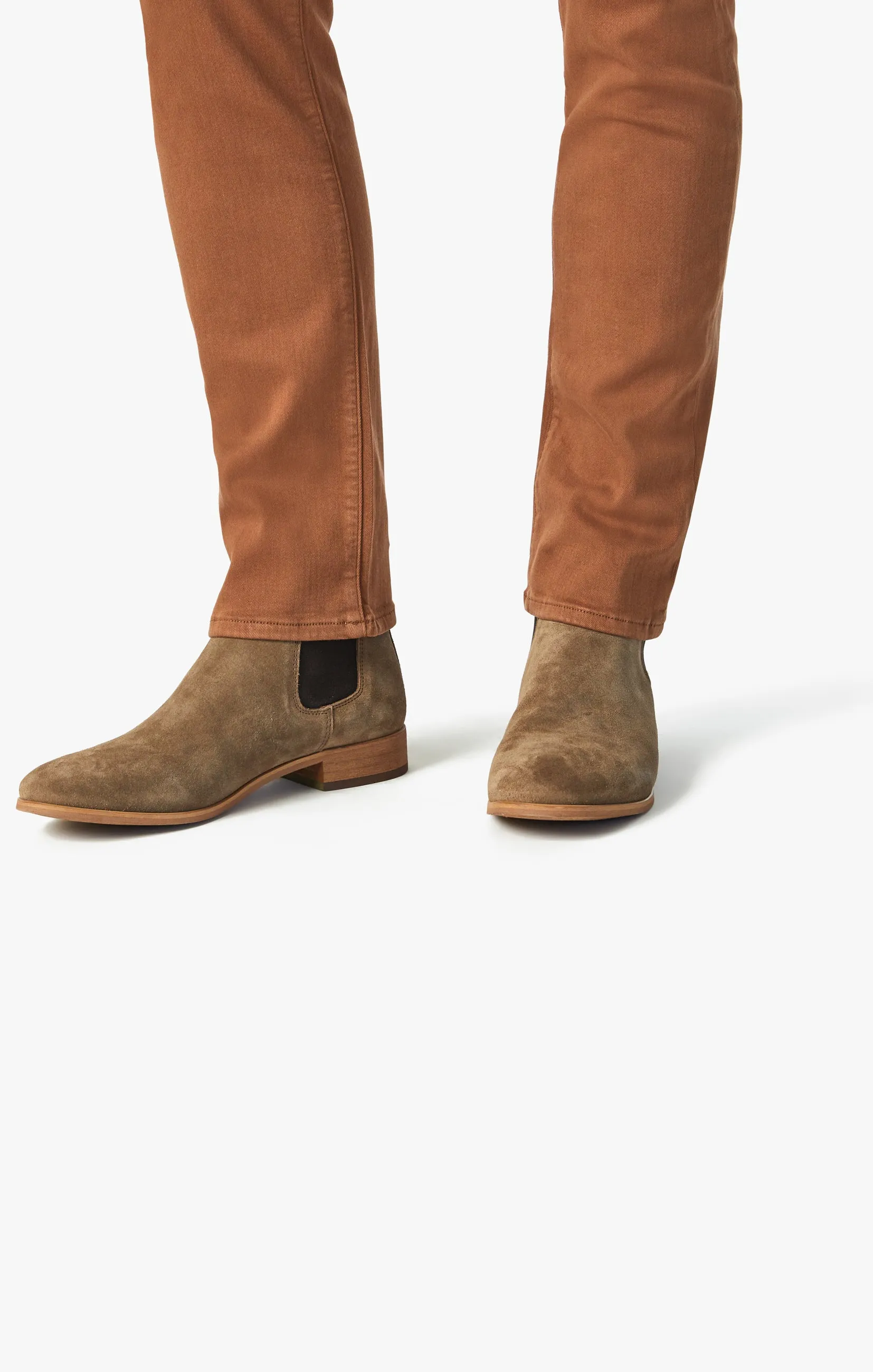 Courage Straight Leg Pants In Toffee Comfort