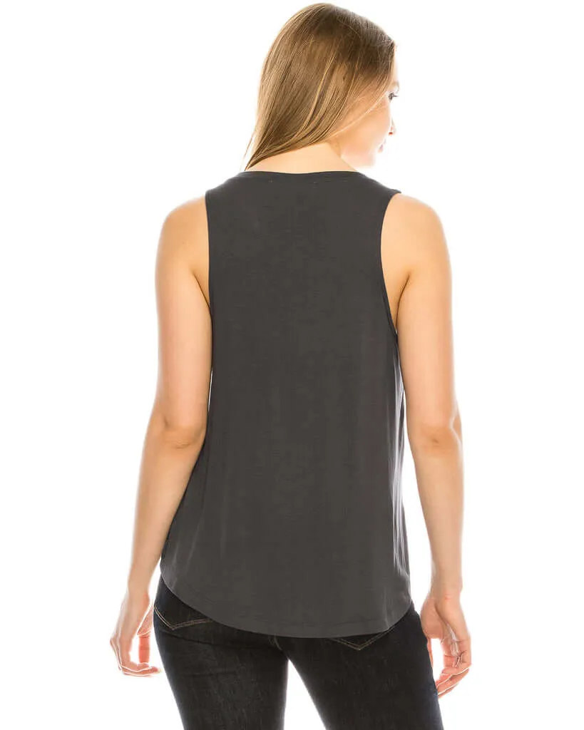 Everyday High Neck Layering Top