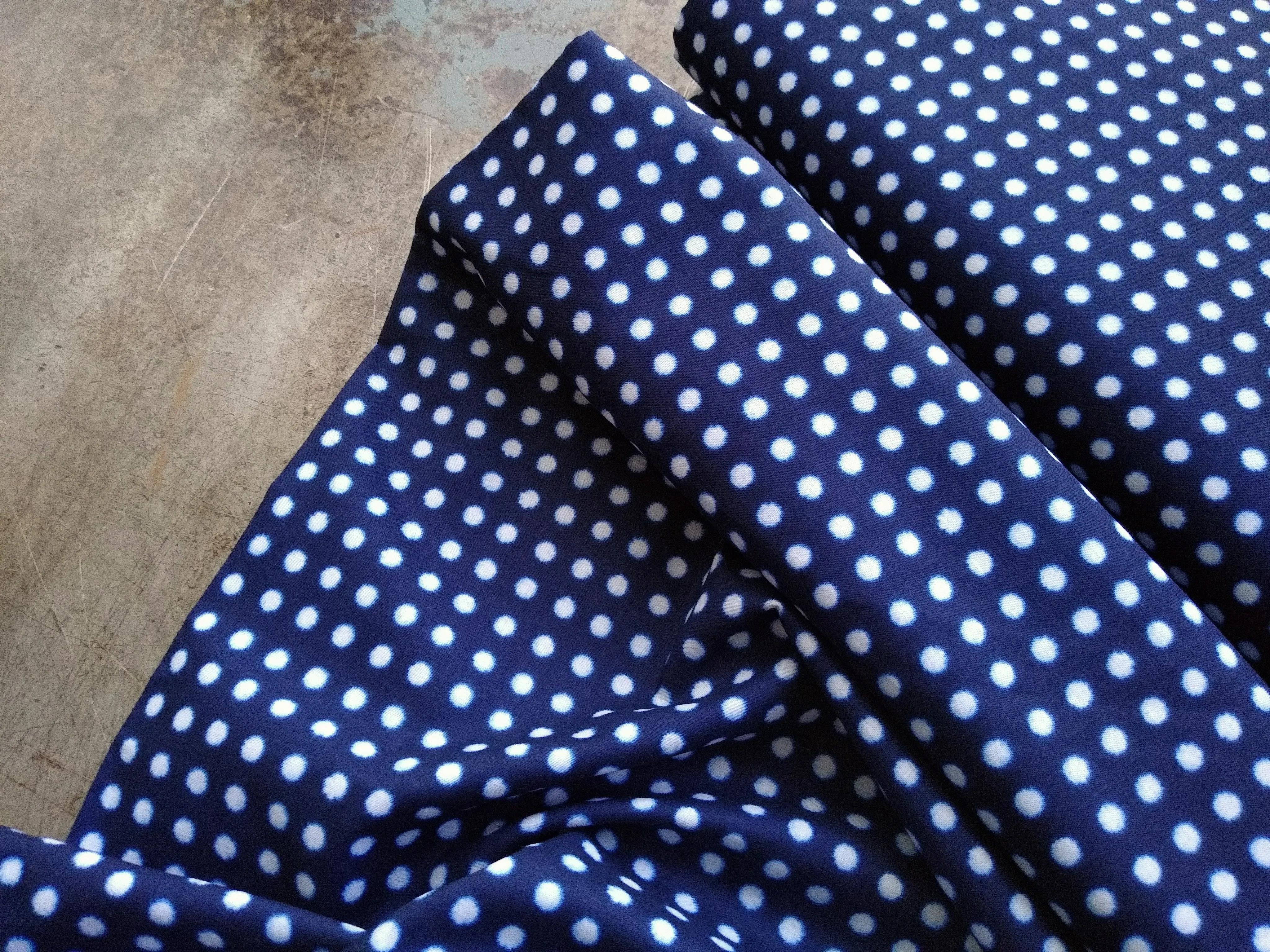 Japanese Cotton Print / Shibori Dot