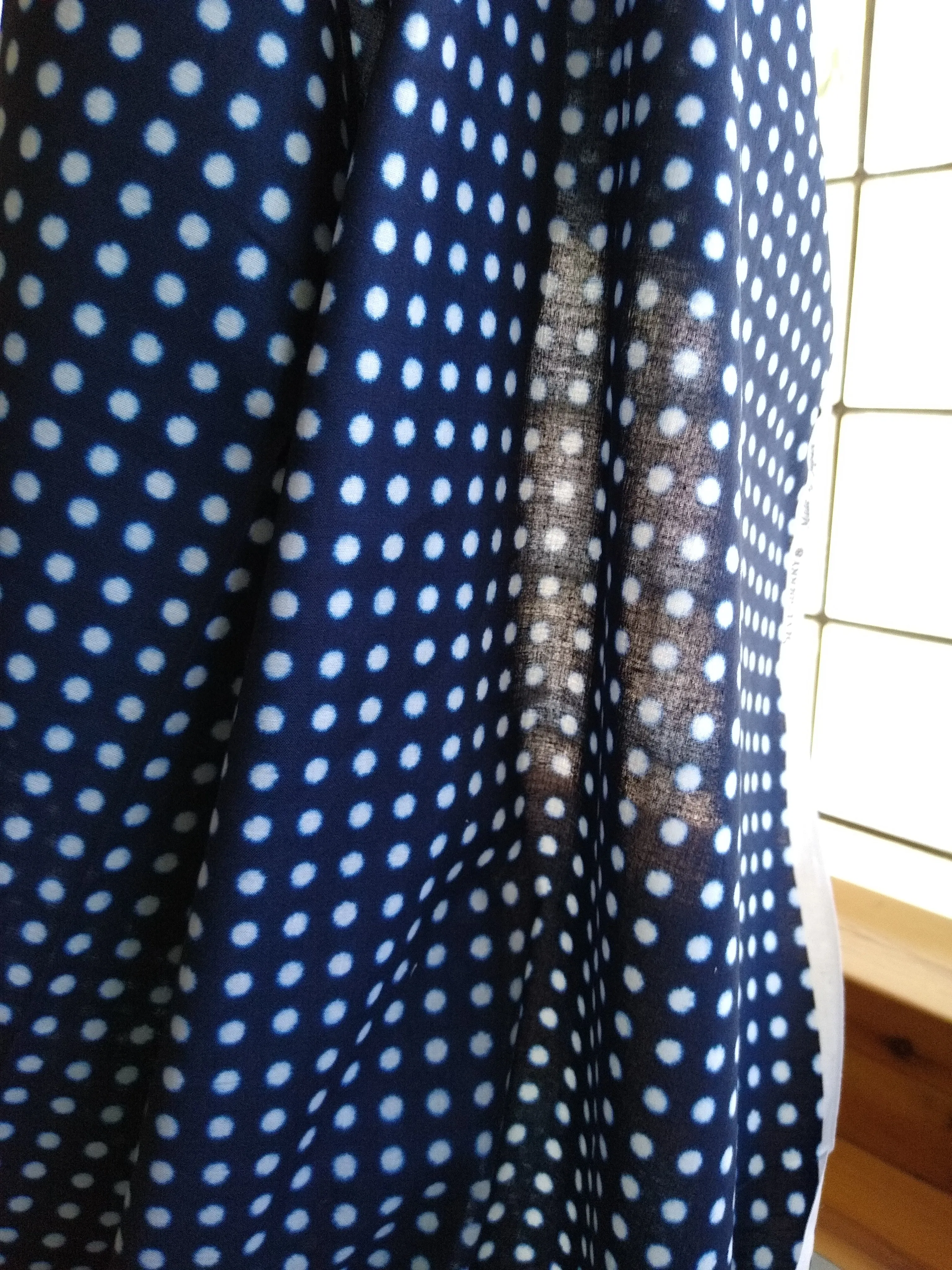 Japanese Cotton Print / Shibori Dot