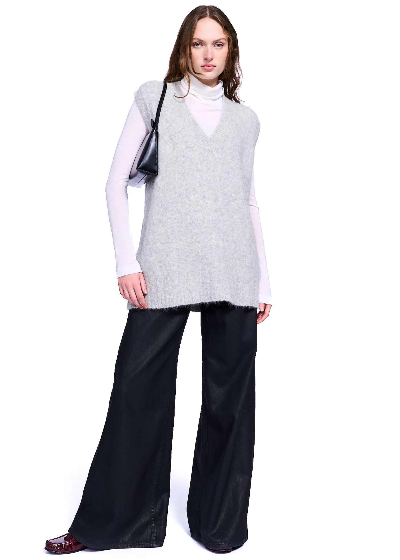 Klint Studio Fuzzy Oversized Sweater Vest