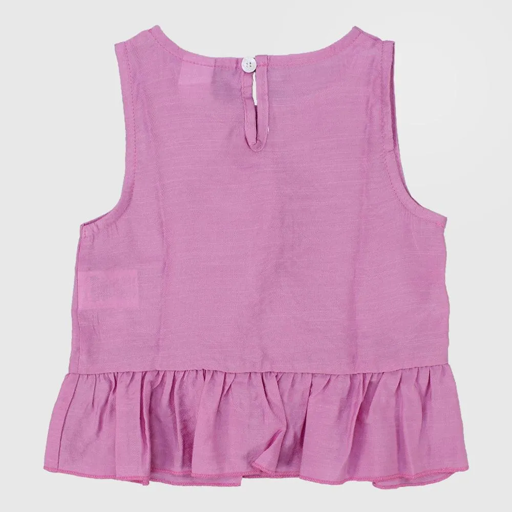 Little Butterfly Sleeveless Blouse