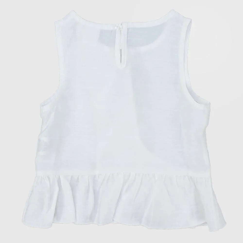 Little Butterfly Sleeveless Blouse