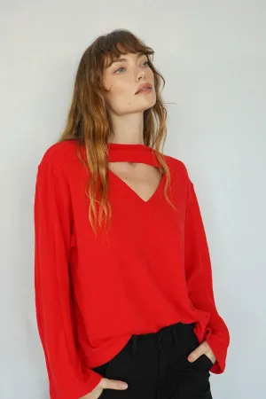 LNA Colette Waffle Top