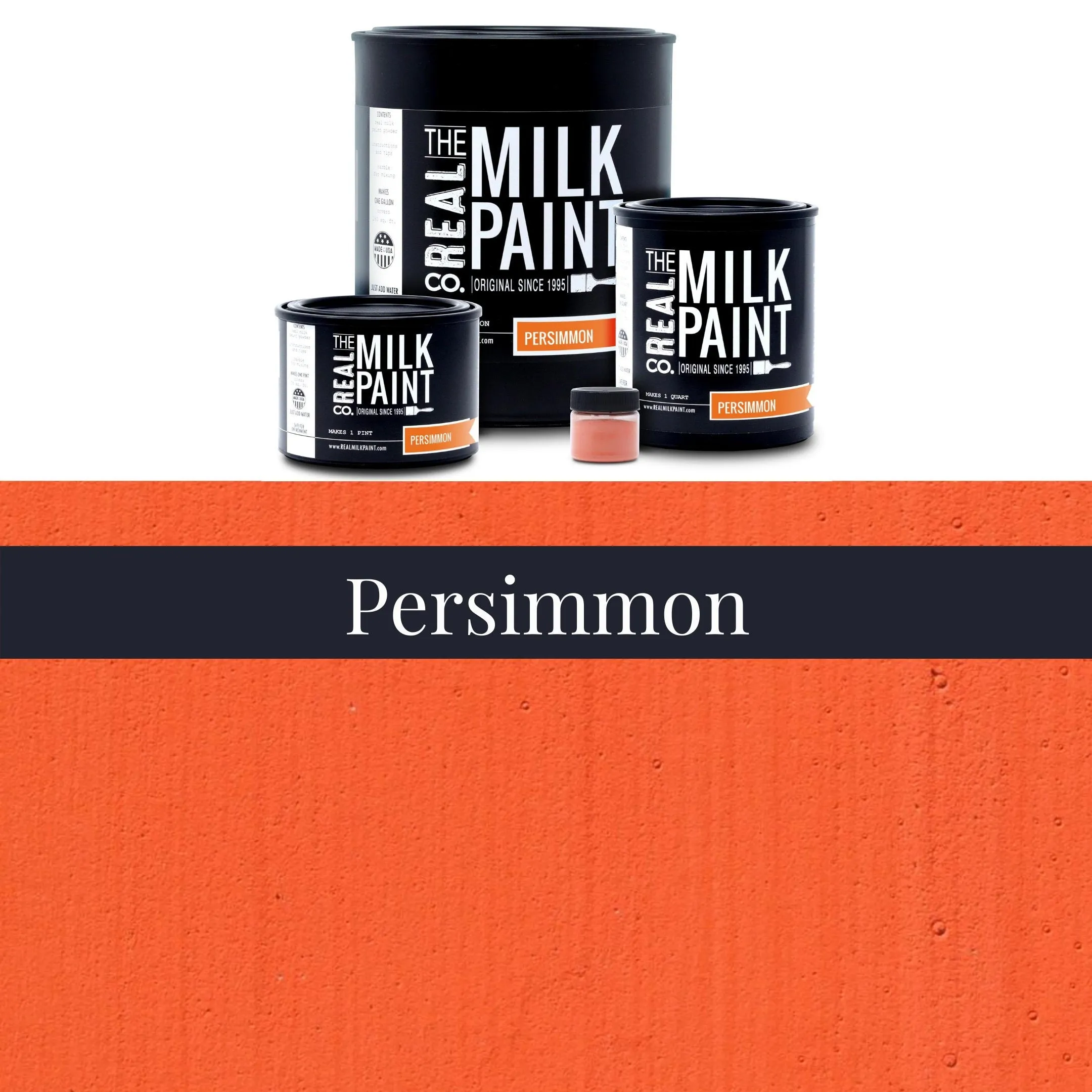 Milk Paint - The Orange Collection, All Natural VOC-free Finish