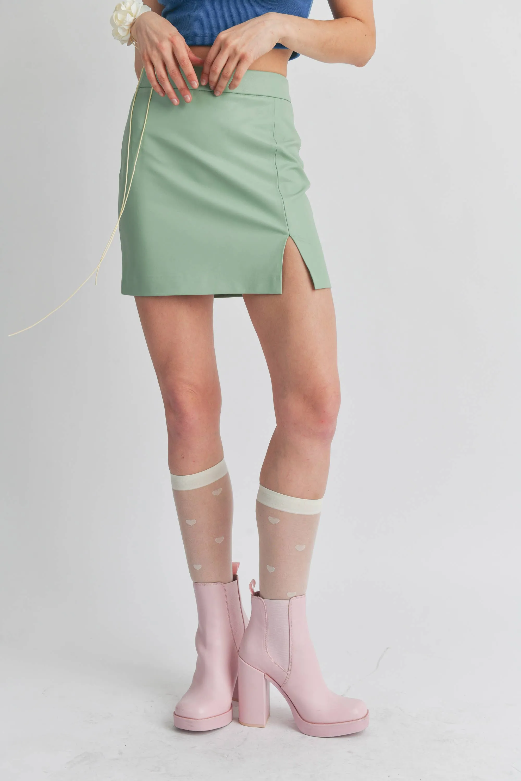 MINT MINI SKIRT