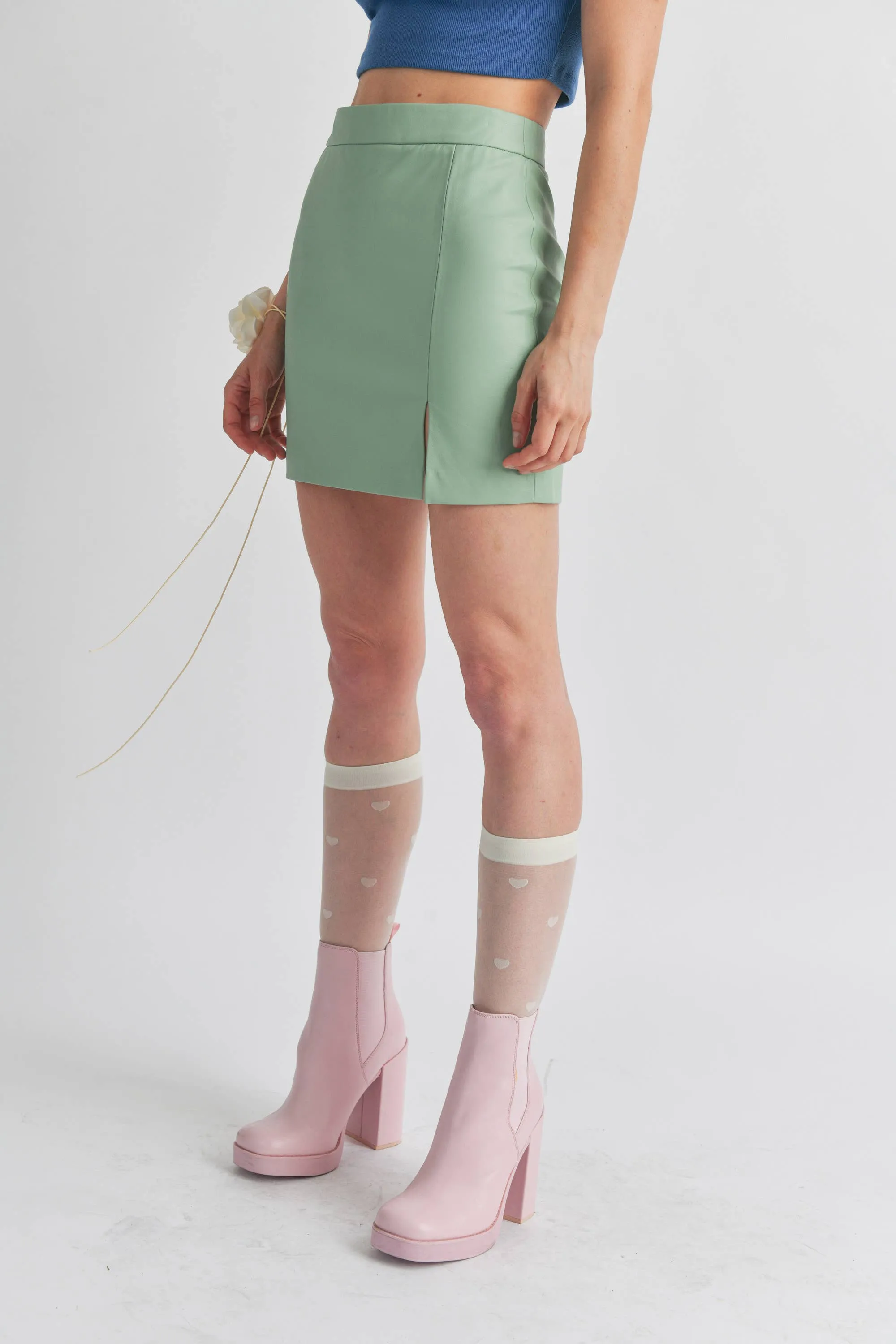 MINT MINI SKIRT