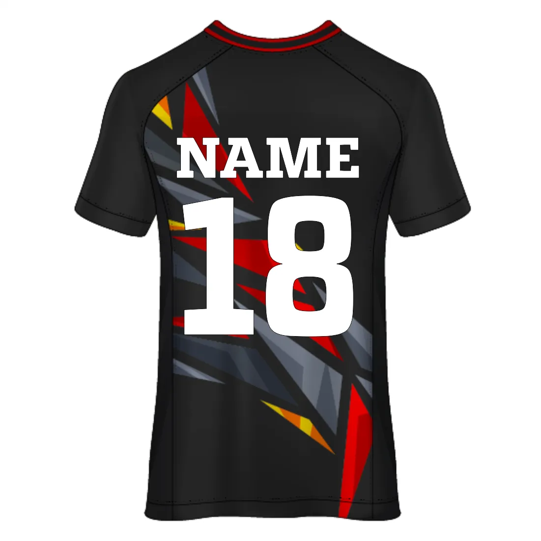 NEXT PRINT All Over Printed Customized Sublimation T-Shirt Unisex Sports Jersey Player Name & Number, Team Name.1312689650