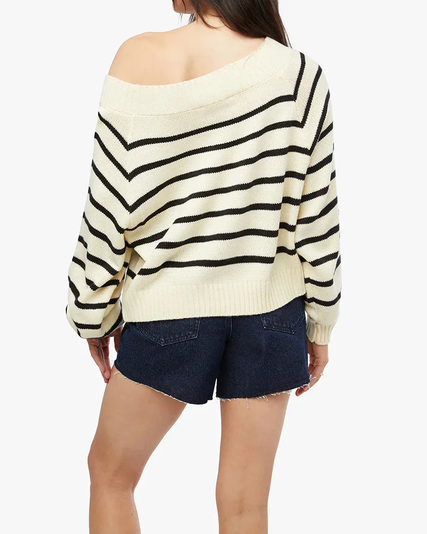 Off Shoulder Sweater