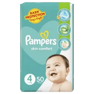 PAMPERS PANTS SKIN COMFORT SIZE 4 - 50 DIAPERS