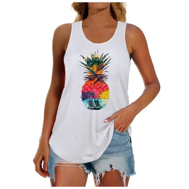 "Carolyn" Pineapple Tank