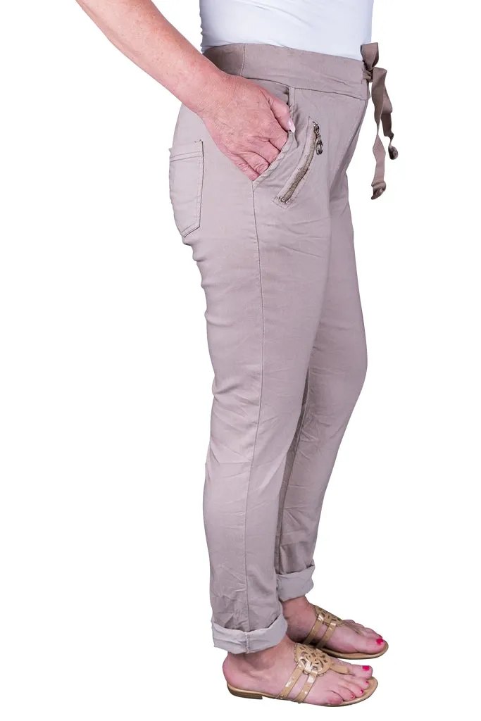 Riley Zipper Pocket Pant (PL151)