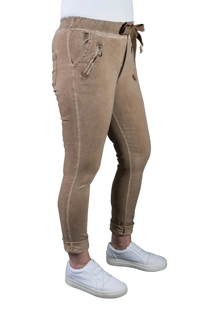 Riley Zipper Pocket Pant (PL151)