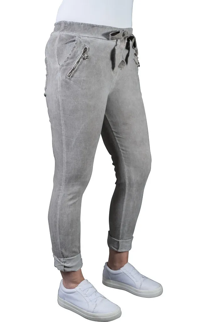 Riley Zipper Pocket Pant (PL151)