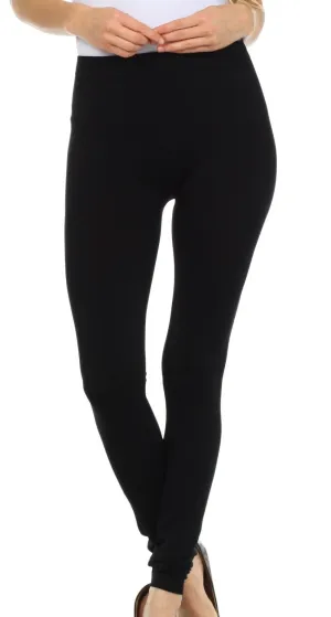 Sakkas Basics Solid Color Leggings