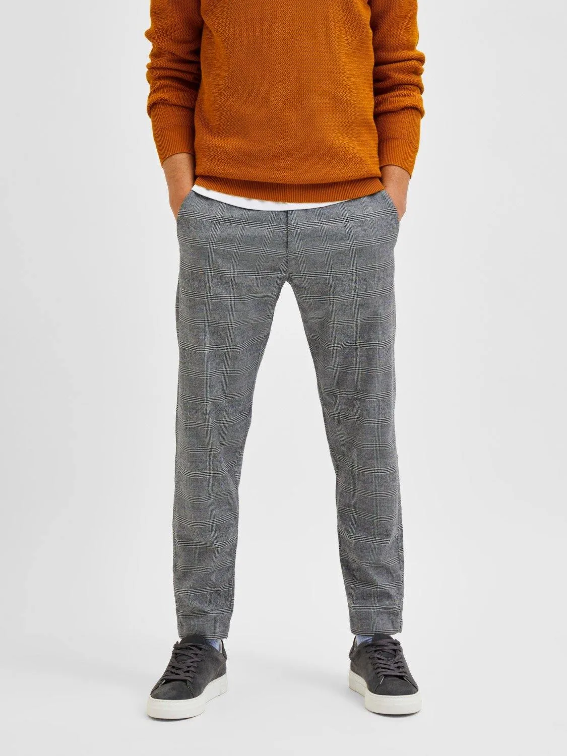 Selected Homme York - Tapered fit ternet buks