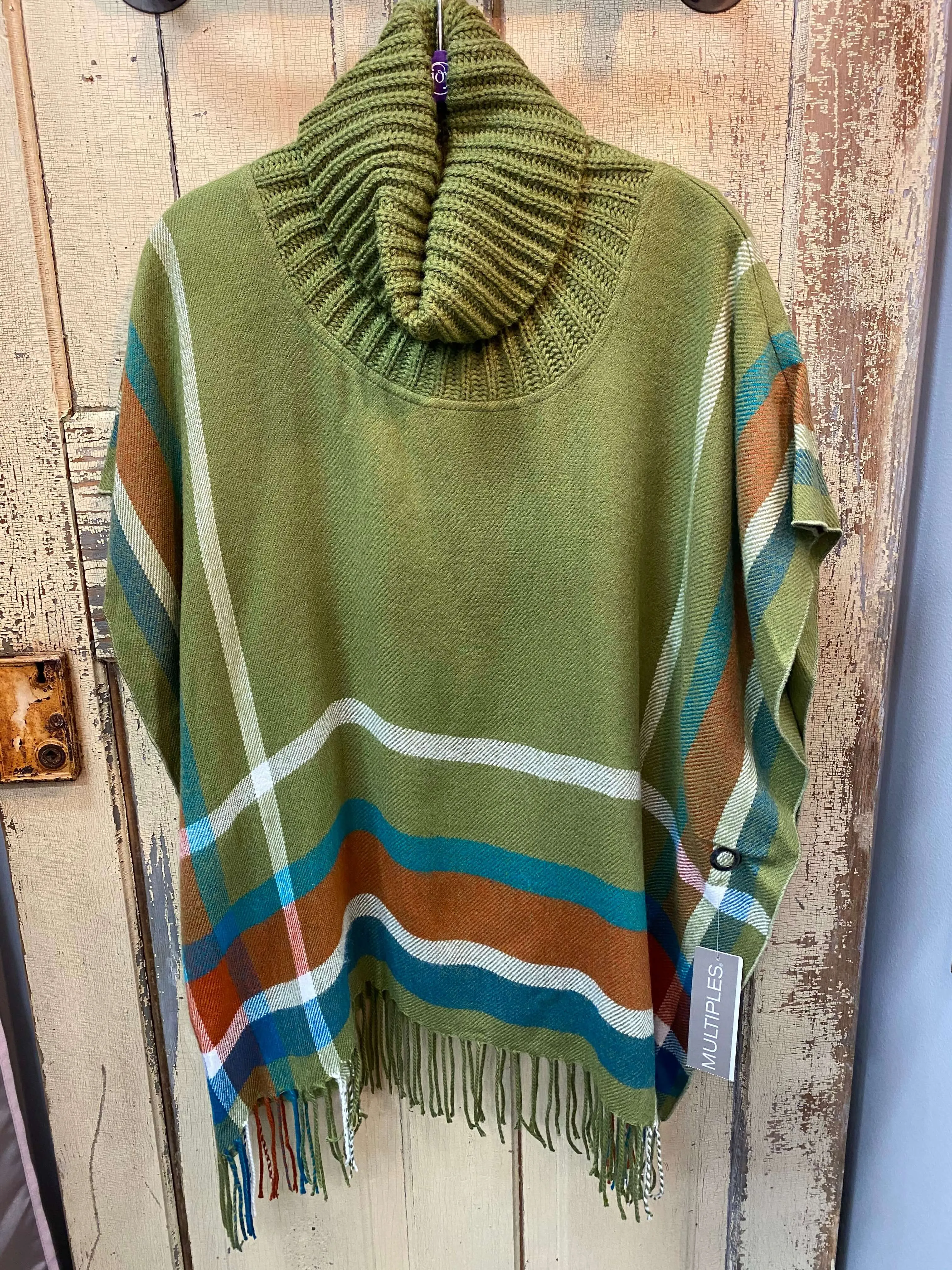 Side Snap Poncho