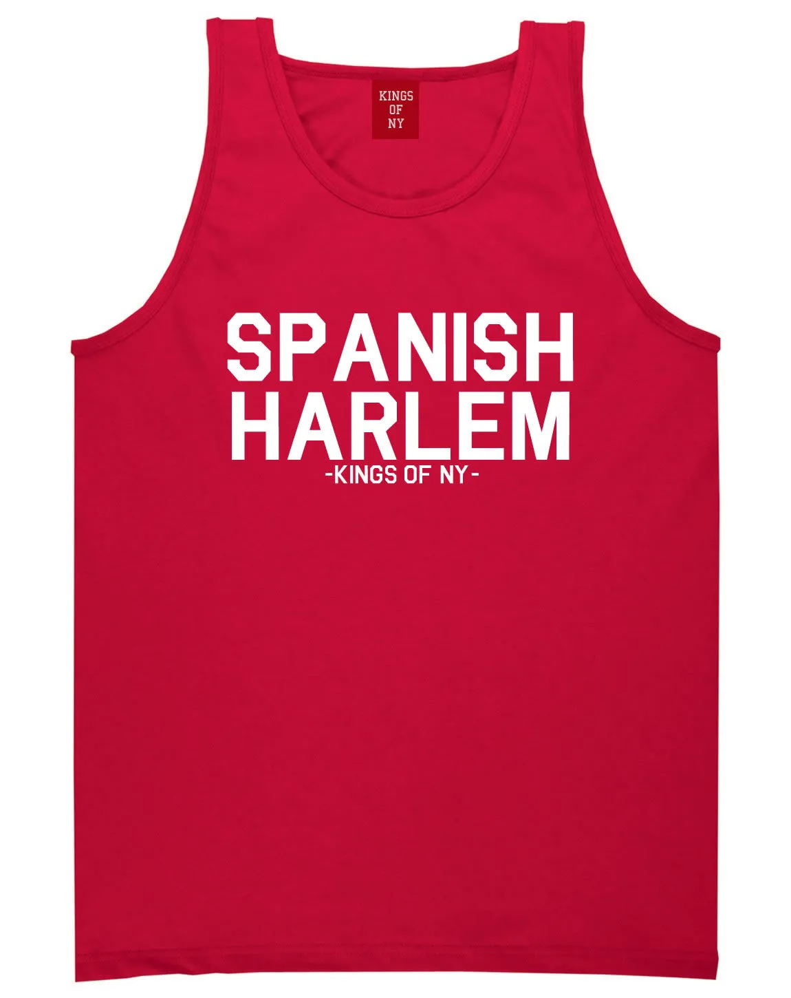 Spanish Harlem Kings Of NY Tank Top