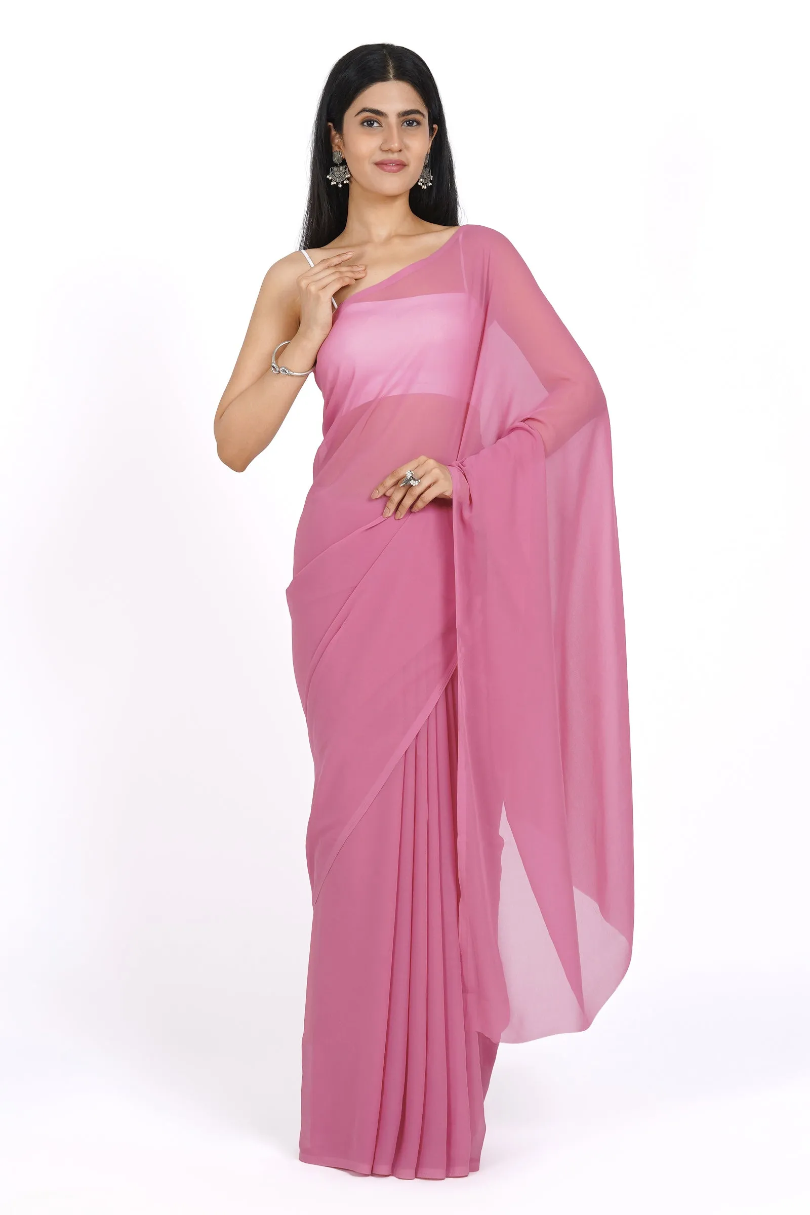 Teejh Avanti  Georgette Saree