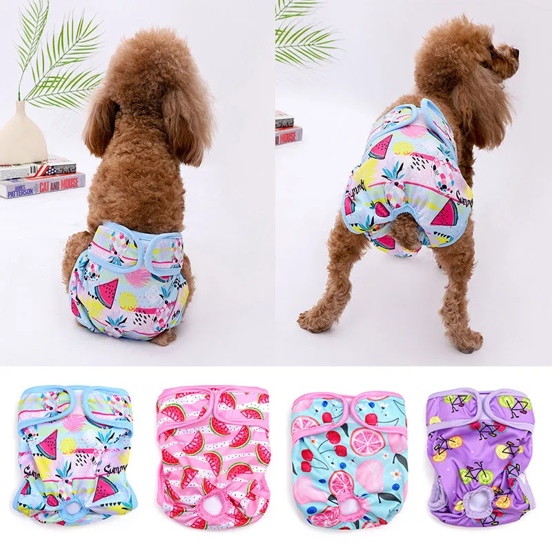 Ultra-Comfort Dog Menstrual Diaper Pants