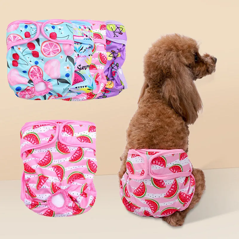 Ultra-Comfort Dog Menstrual Diaper Pants